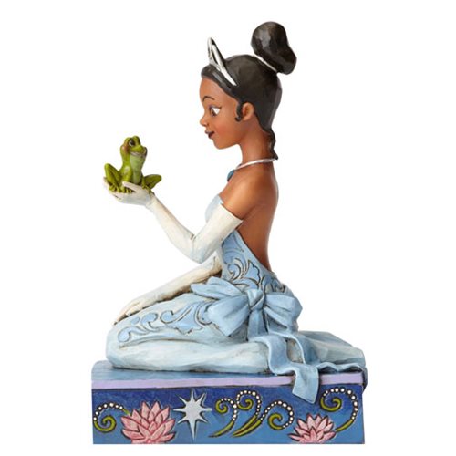 Disney Traditions The Princess and the Frog Tiana with Frog Statue